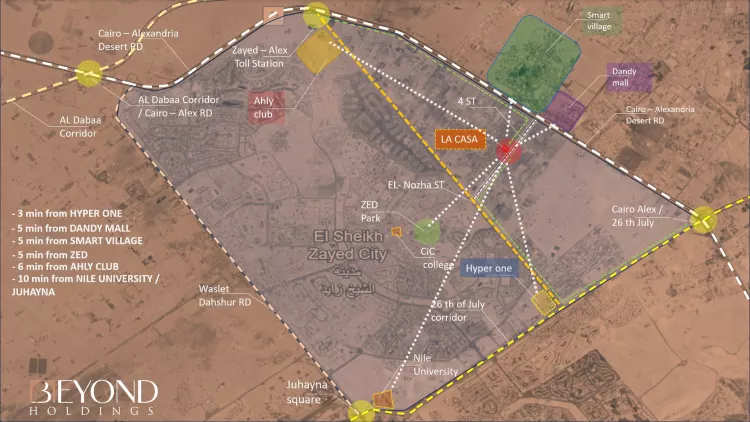 Compound La Casa Sheikh Zayed 1
