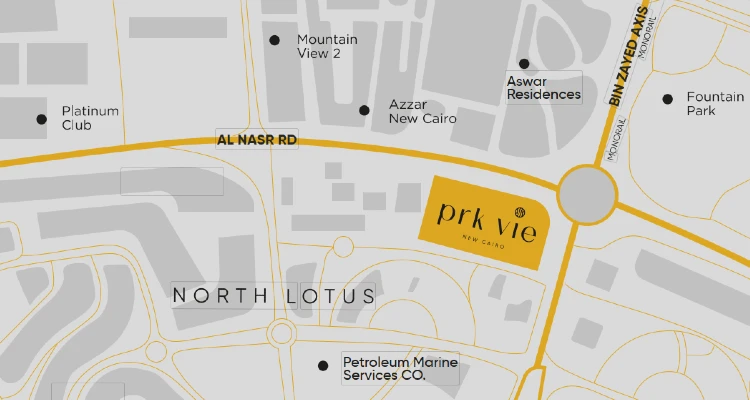 Mall Prk Vie New Cairo master plan
