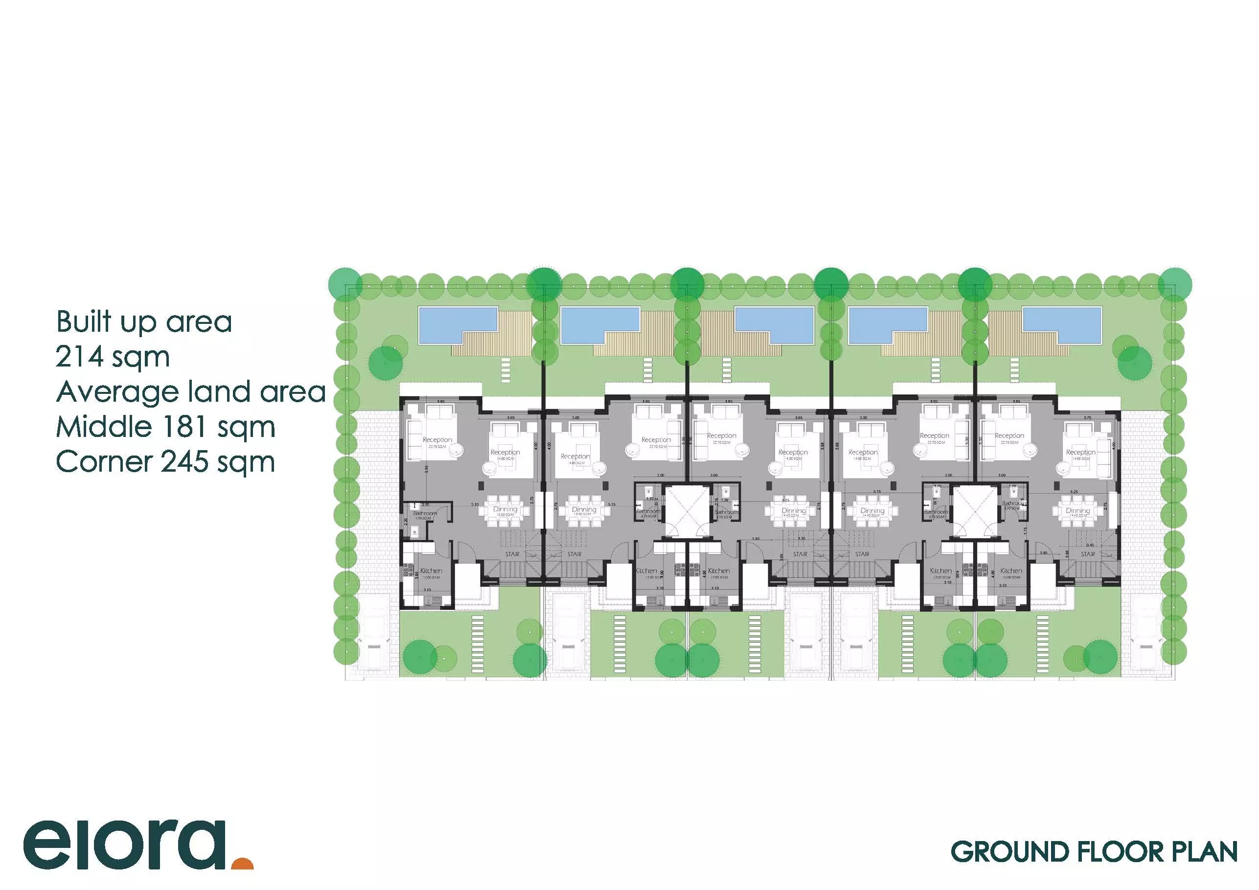 Townhouse · 3 Bedrooms · 174–234 m² in elora new zayed 2