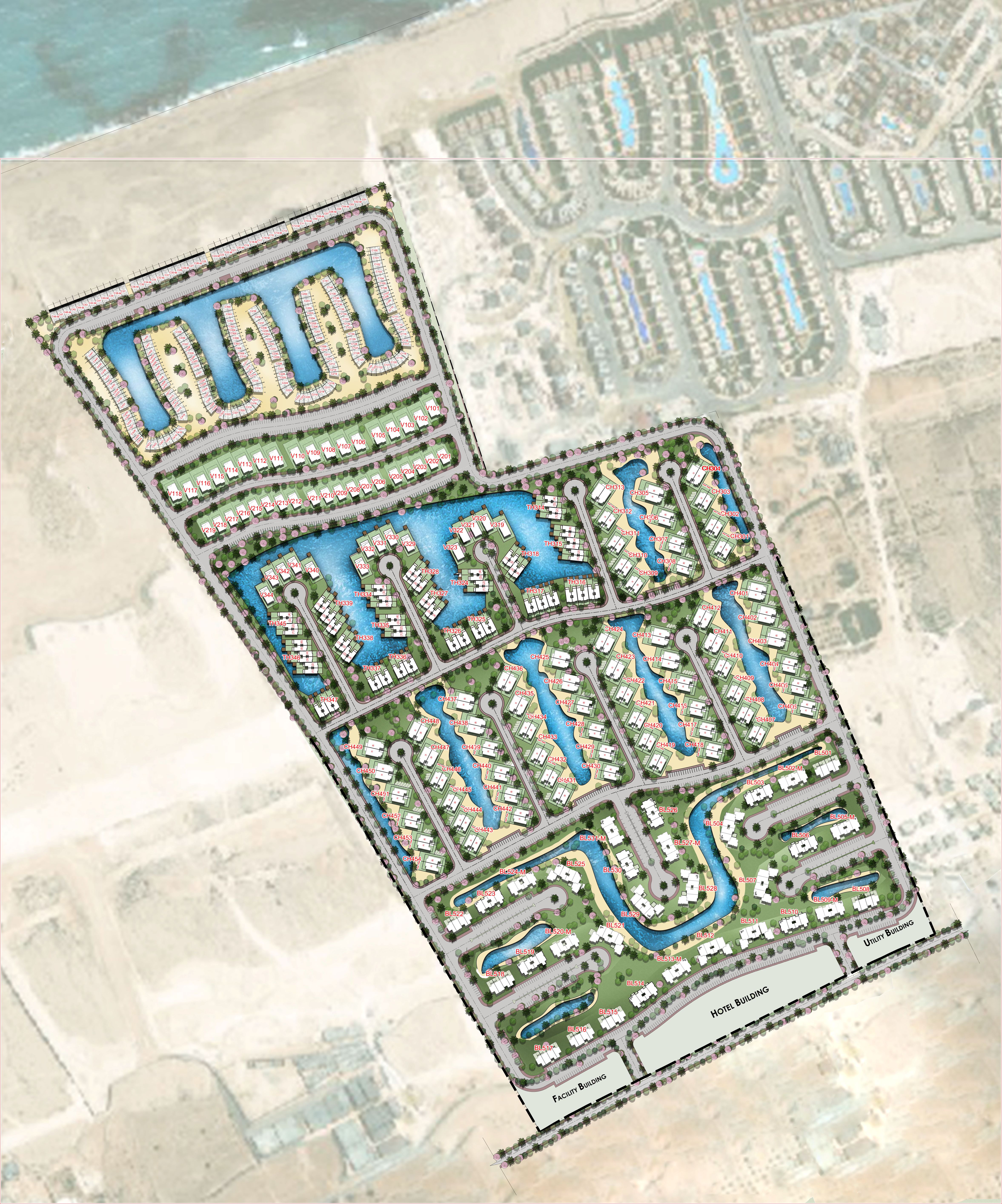 Hacienda Blue master plan