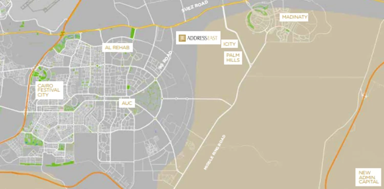 أدرياس إيست master plan