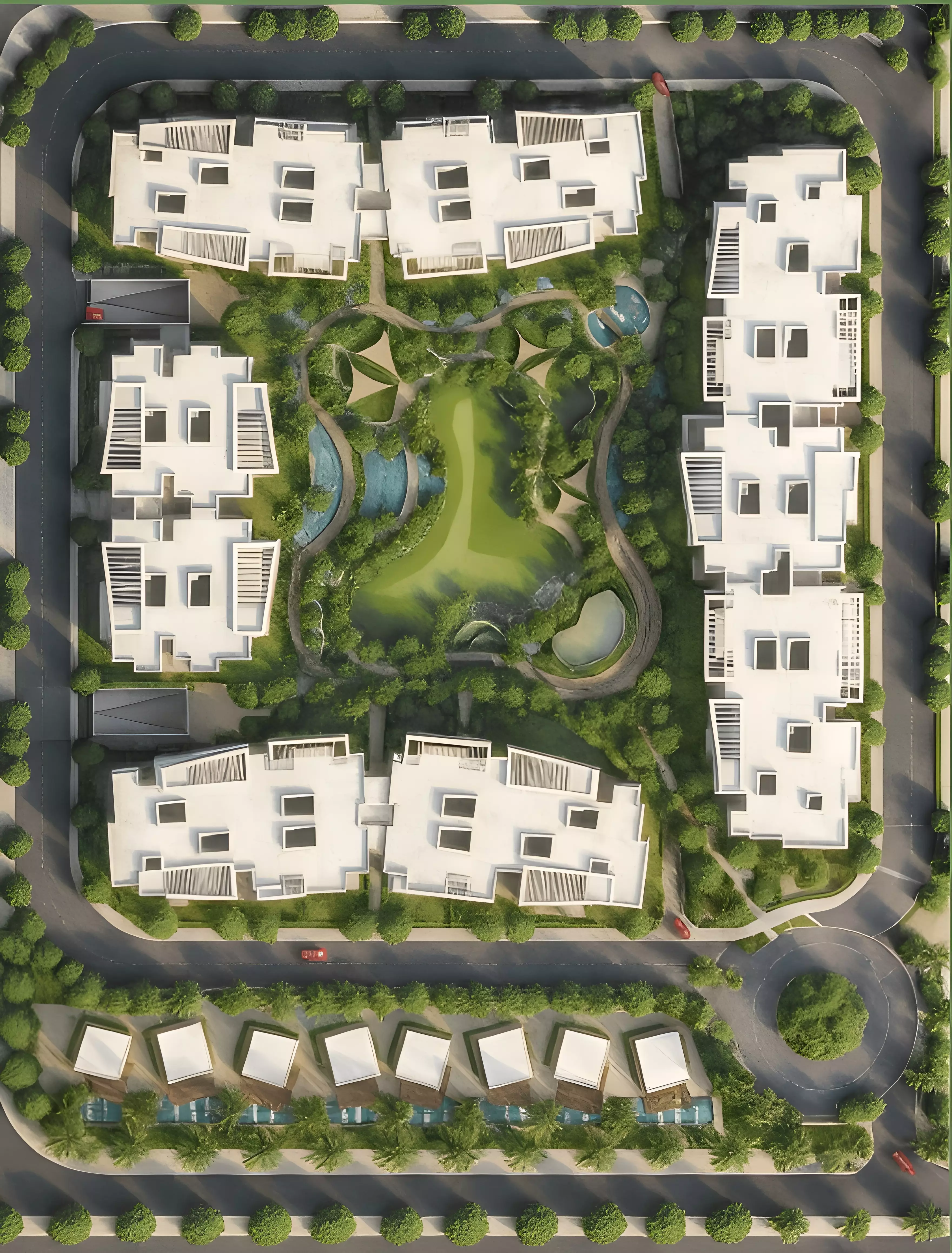 O Nine Compound 6th october master plan
