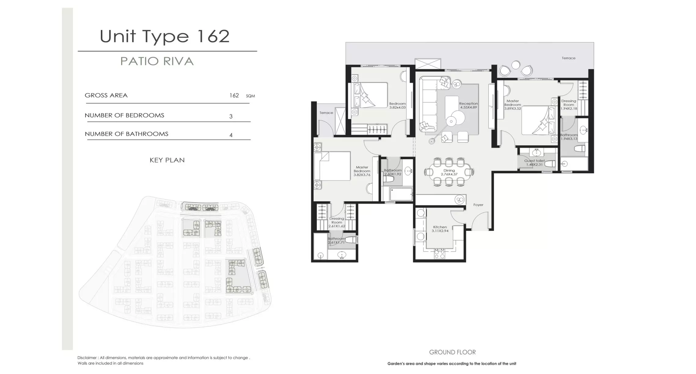 شقة · 3 غرف · 152–212 م² في El Patio Riva Compound by La Vista 4