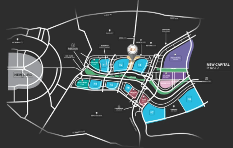 Iris Mall New Capital master plan