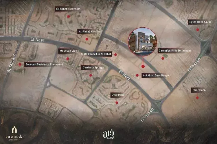 Mall Khan El Wazir New Cairo master plan