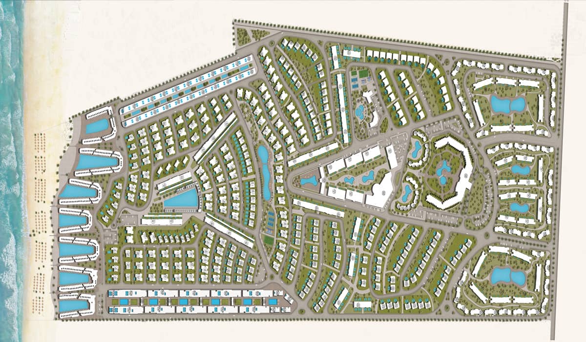 الاتجاه الأبيض - المرحلة الأولى master plan