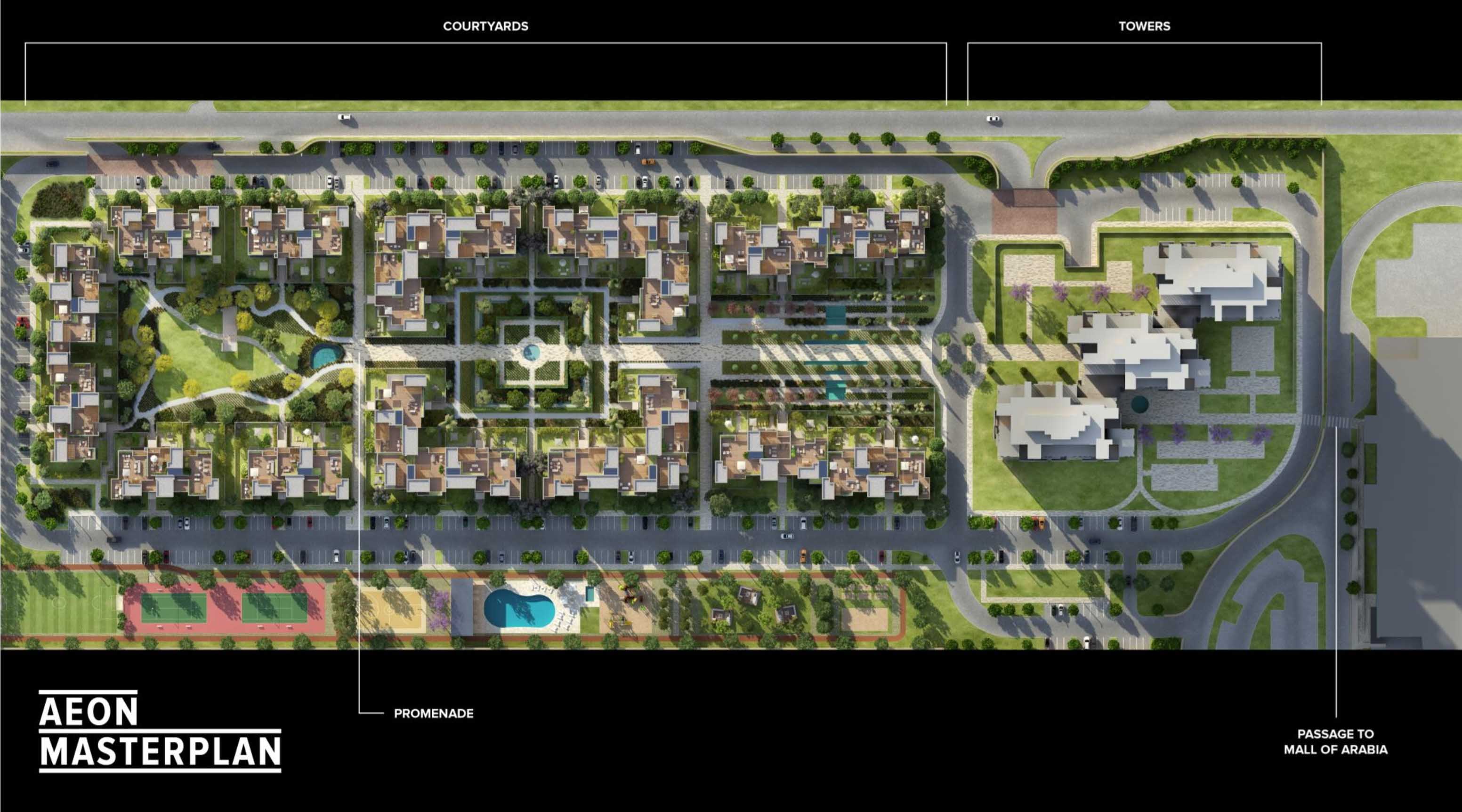 أيون تاورز master plan