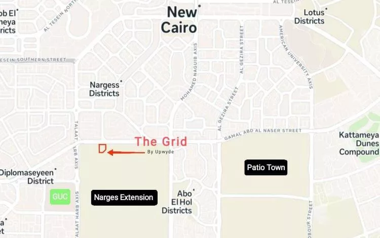 Mall The Gryd New Cairo master plan