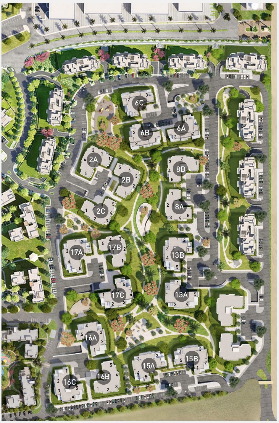 المنطقة 5 master plan