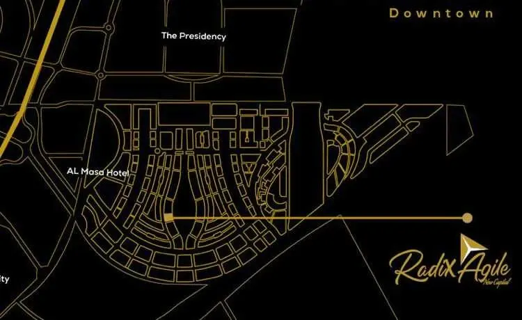 Radix Agile New Capital master plan
