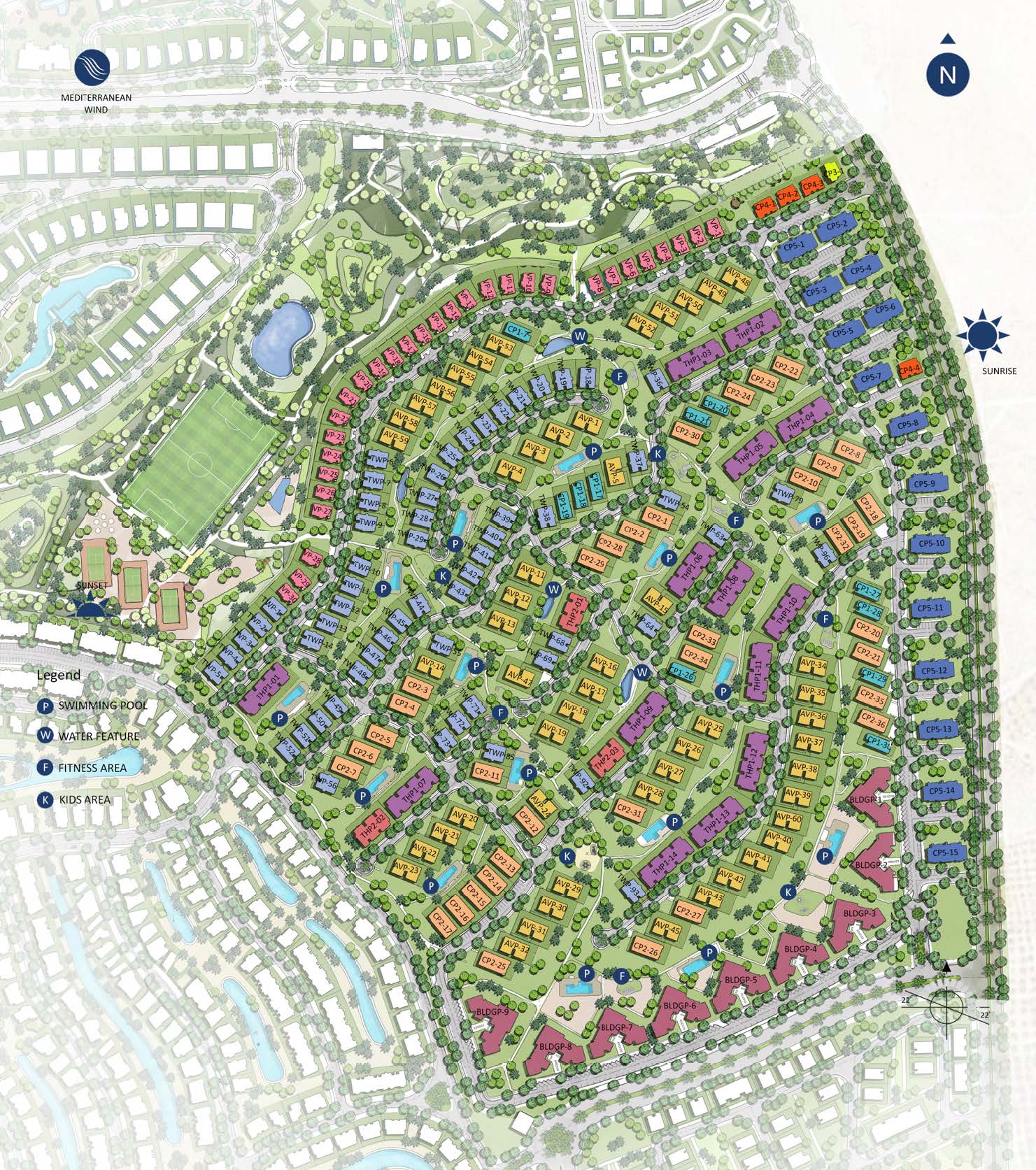 الواجهة البحرية master plan