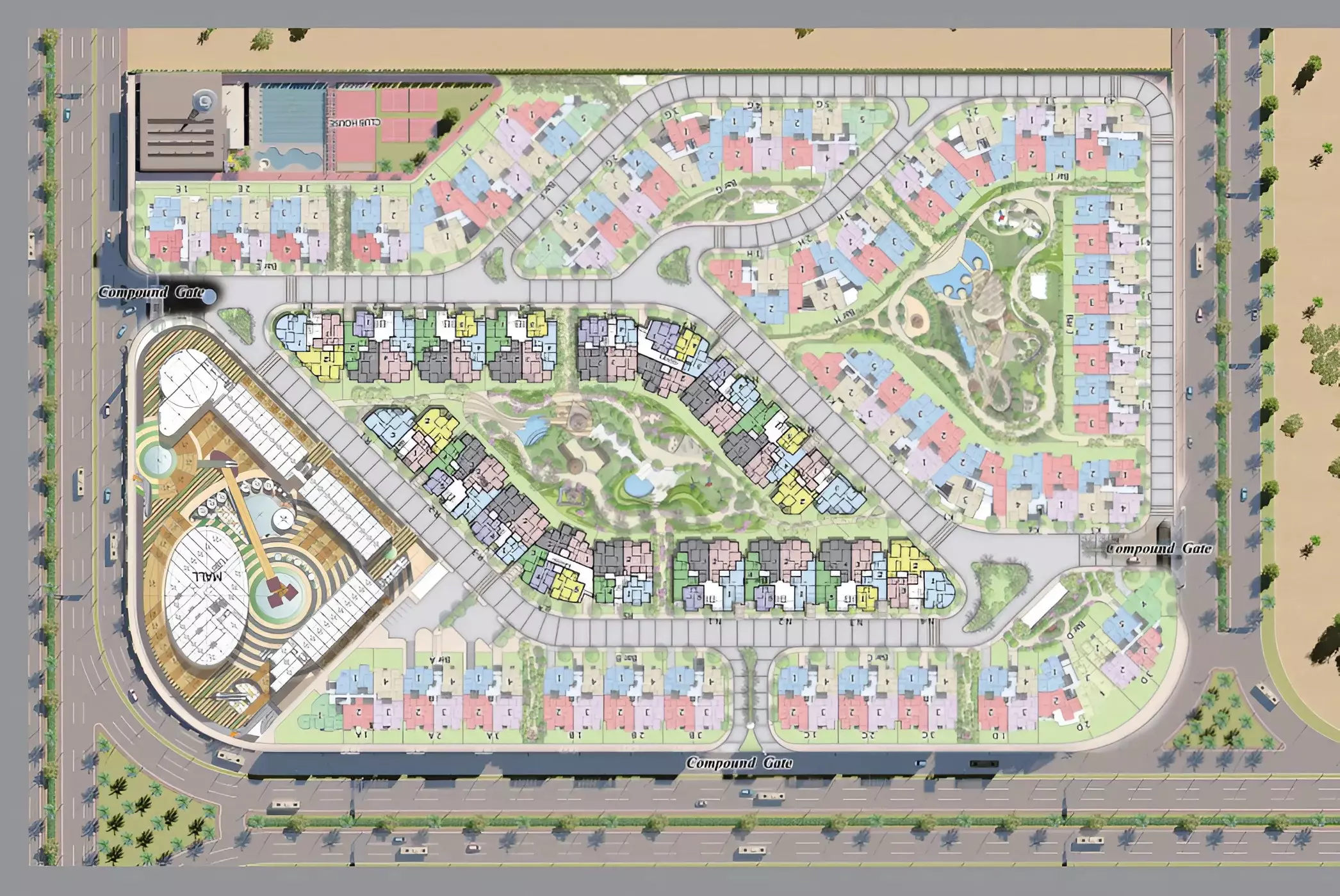 Kenz Compound master plan