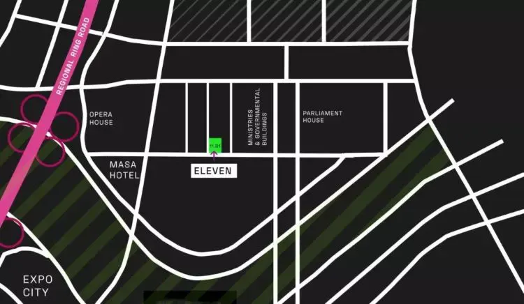 Mall Eleven New Capital master plan