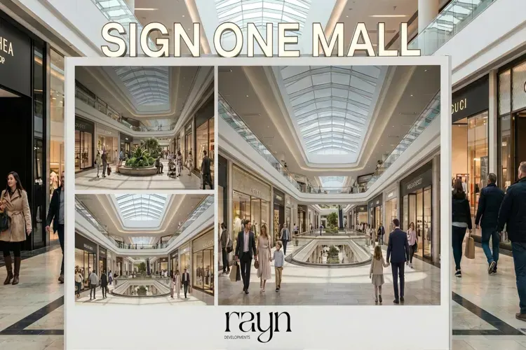 Mall Sign One New Capital 4