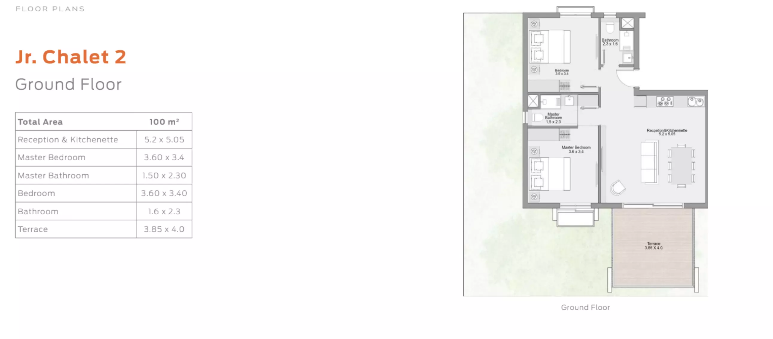 Townhouse · 2 Bedrooms · 100 m² in D bay Village North Coast by Tatweer Misr 3