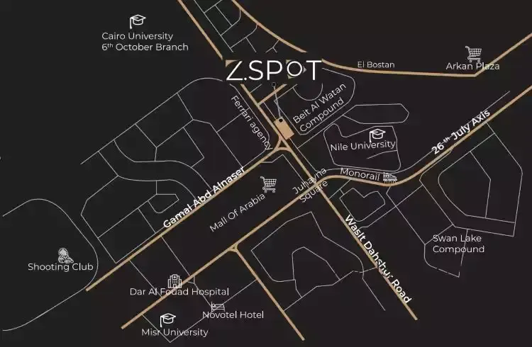 Z Spot Mall El Sheikh Zayed master plan