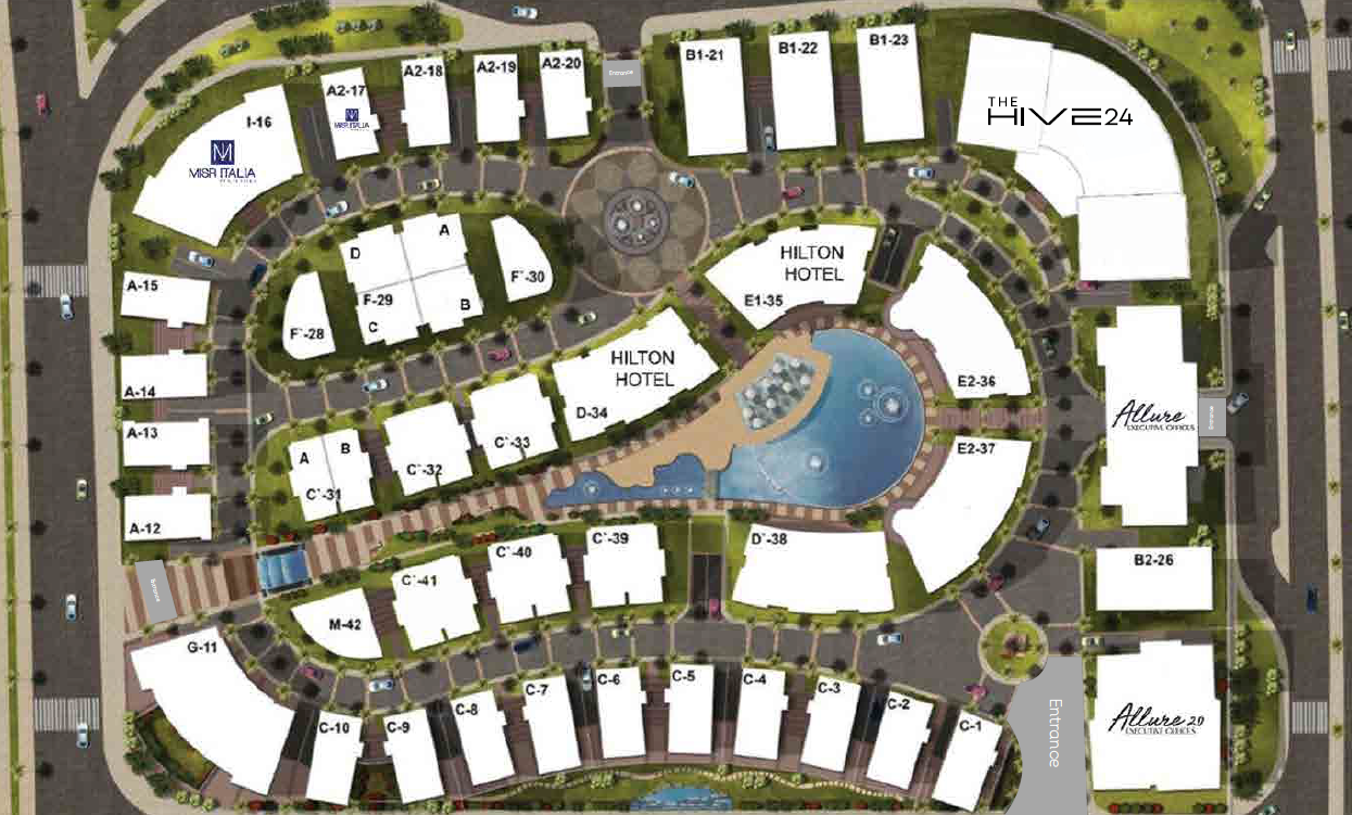 Cairo Business Park New Cairo master plan