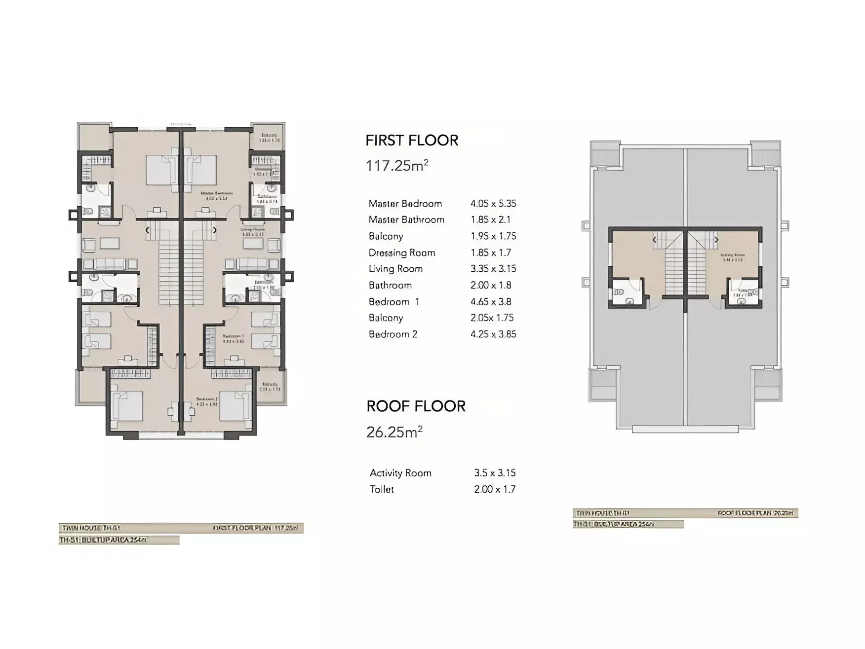 Townhouse · 3 Bedrooms · 246–307 m² in ATRIO 4