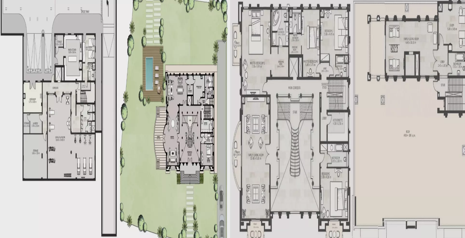 Villa · 6 Bedrooms · 399–1416 m² in New Details at Granville Compound New Capital 2