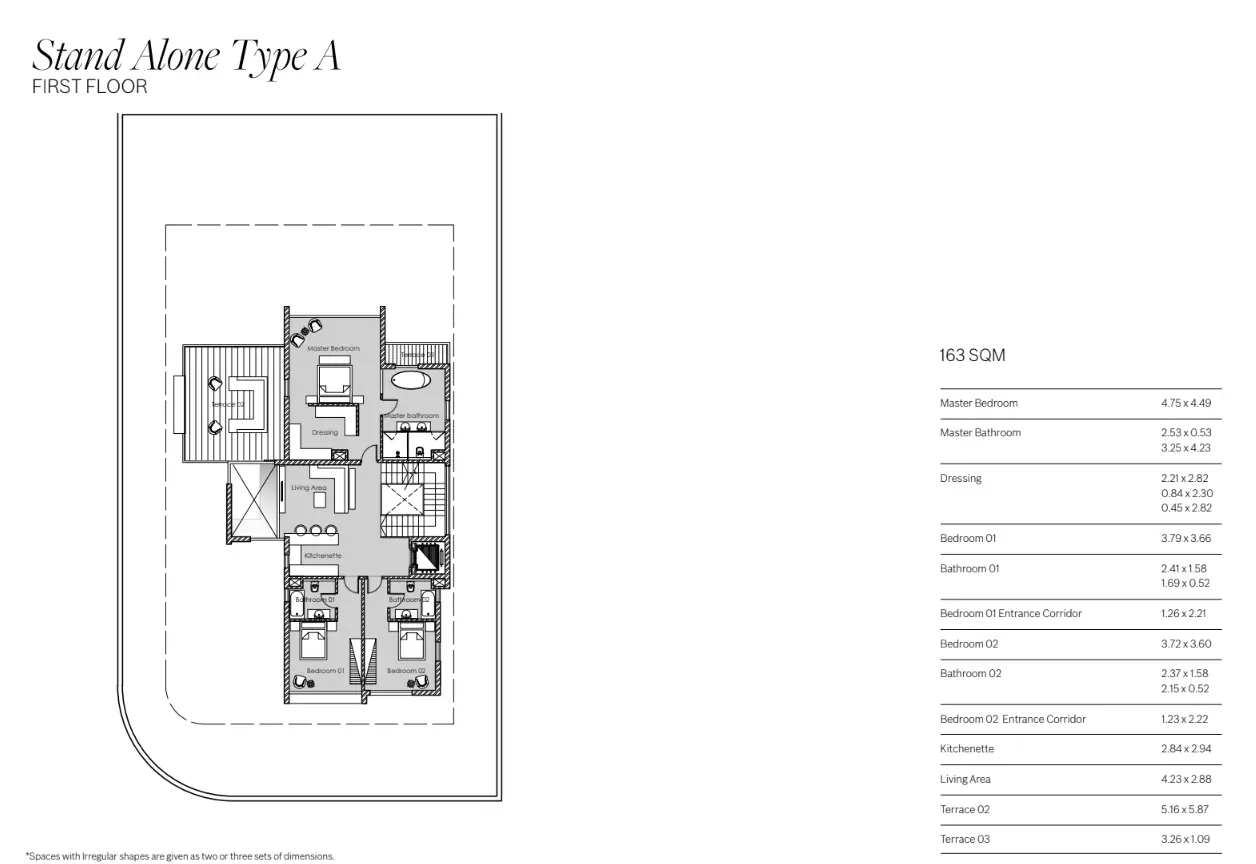 شقة · 5 غرف · 611 م² في The Waterway Villas 3