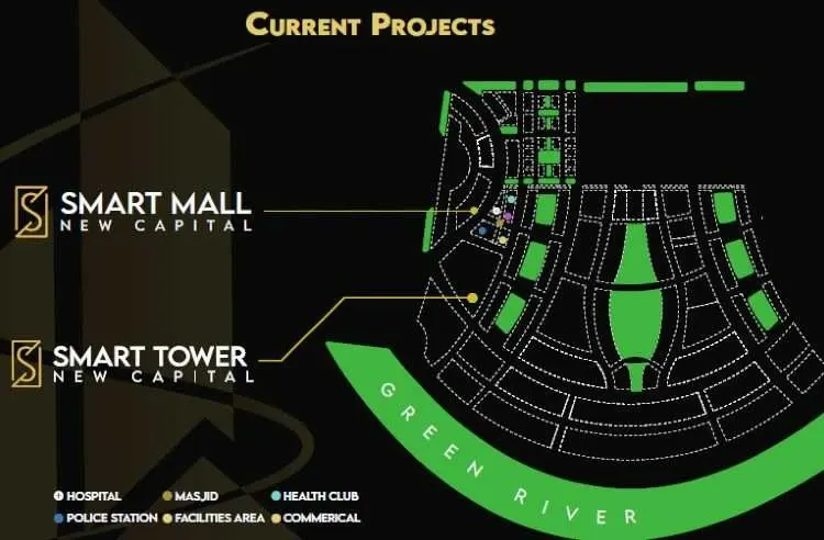 سمارت مول العاصمة الادارية master plan