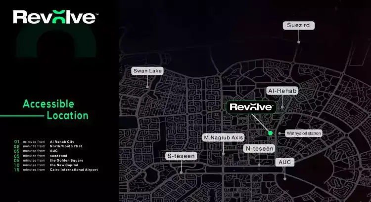 مول ريفولف التجمع الخامس master plan
