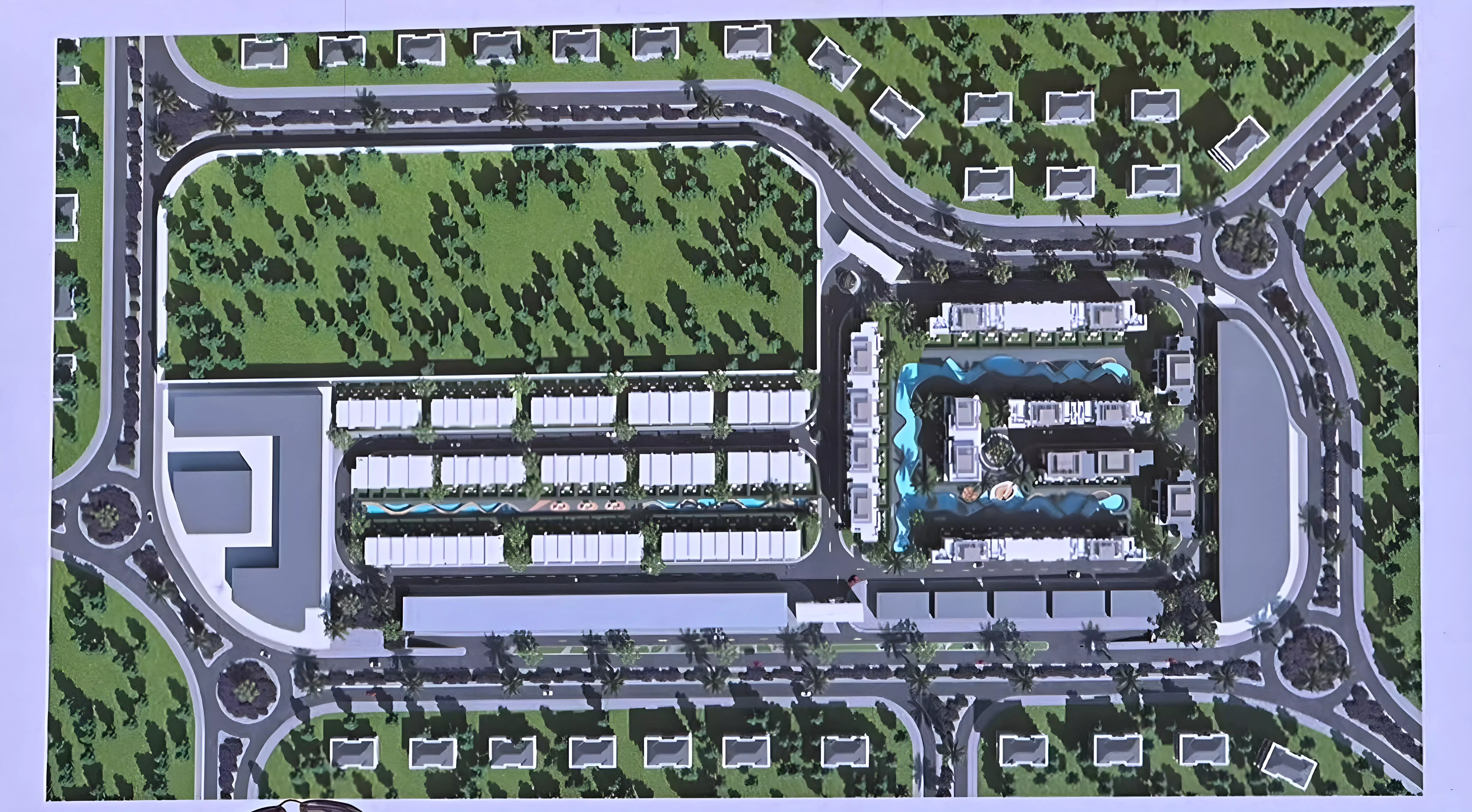 Compound Riverton New Cairo master plan