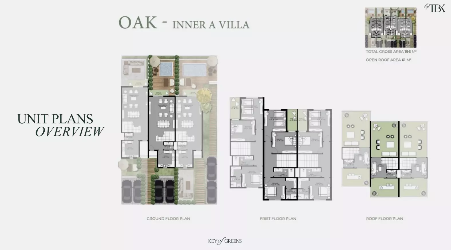 Villa · 3 Bedrooms · 196–238 m² in Key of Greens Compound New Zayed by TBK Developments 2
