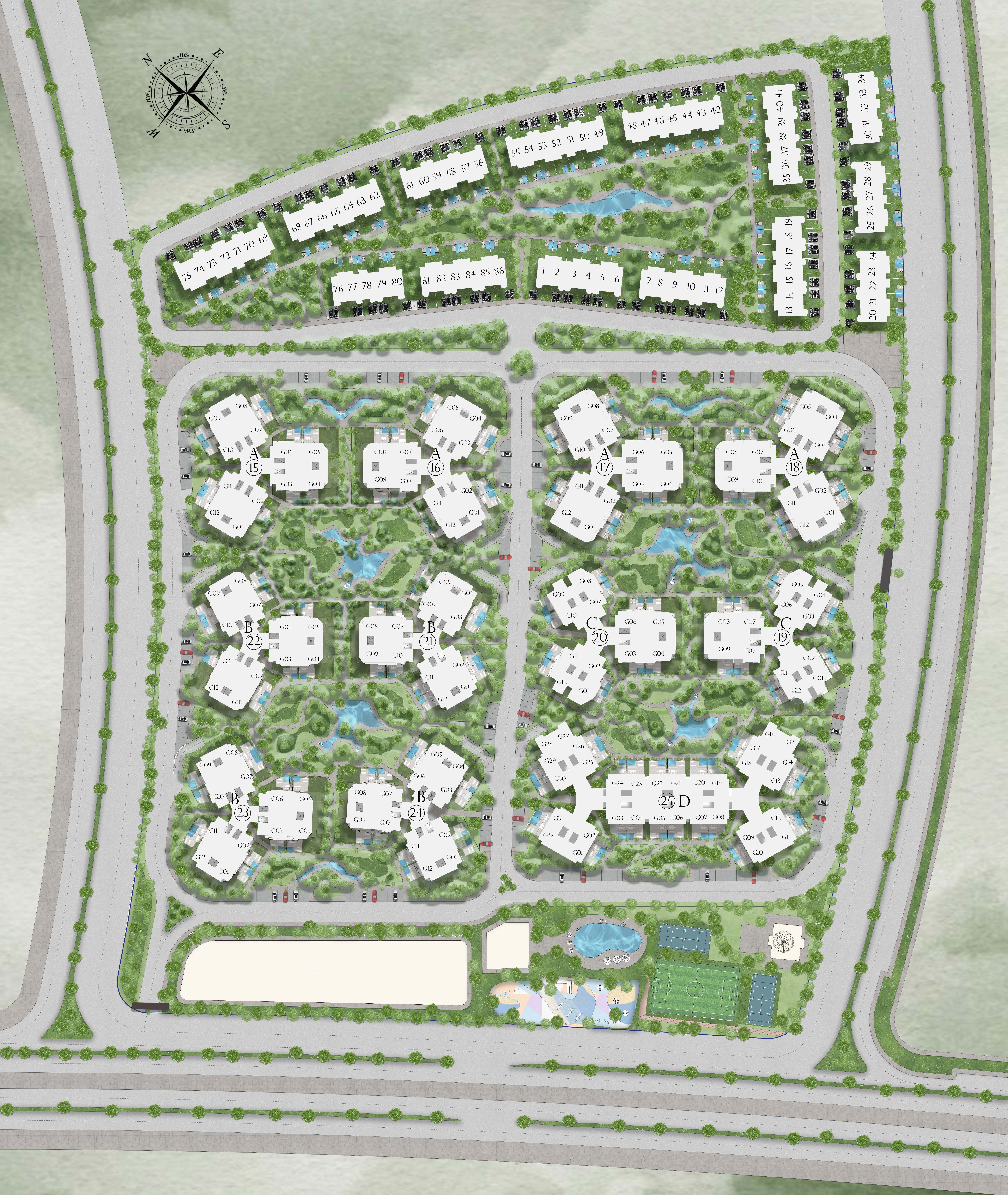 الجزر master plan