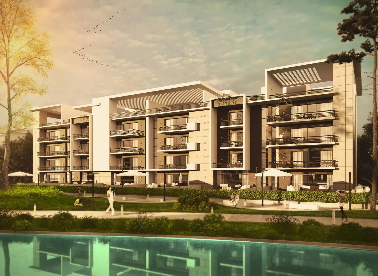 Compound Lake Residence New Cairo