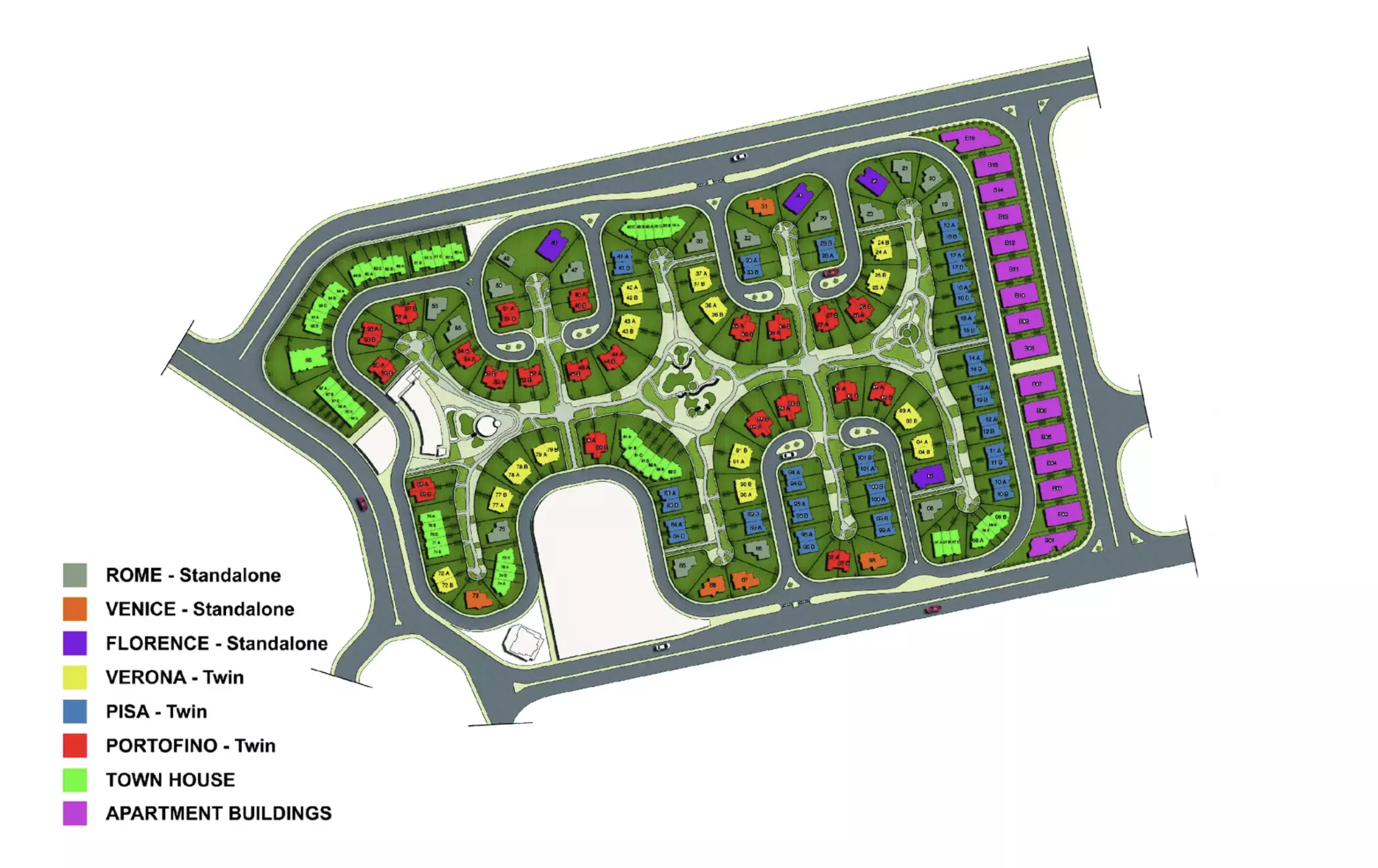 Cleopatra Palace Compound El Shorouk (Delivering Now) master plan