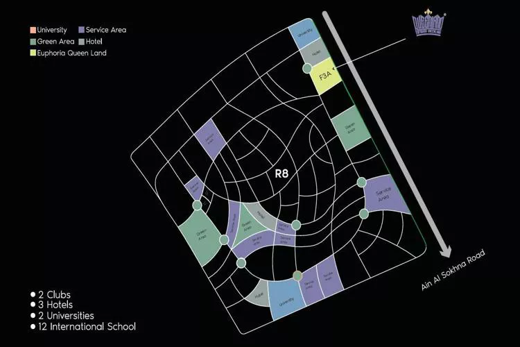 Compound Queen Land New Capital master plan