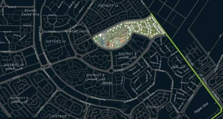 Zed Towers El Sheikh Zayed master plan