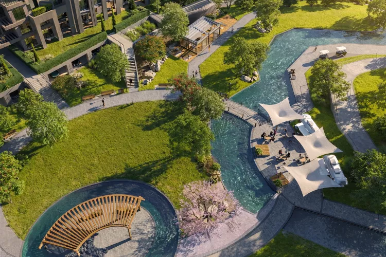 Compound Grounds New Cairo 4