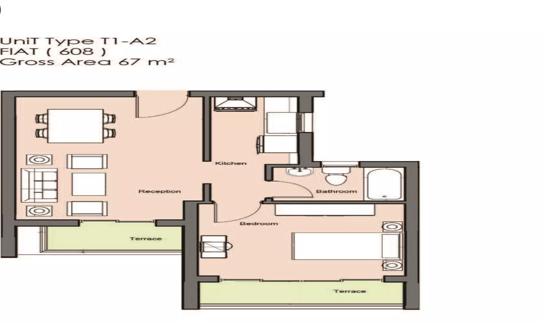 شقة · غرفة · 63–67 م² في Nyoum Compound Mostakbal City by ADH Developments 2