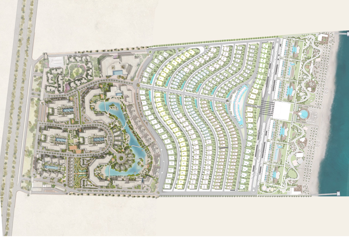 Lagoon Chalets master plan