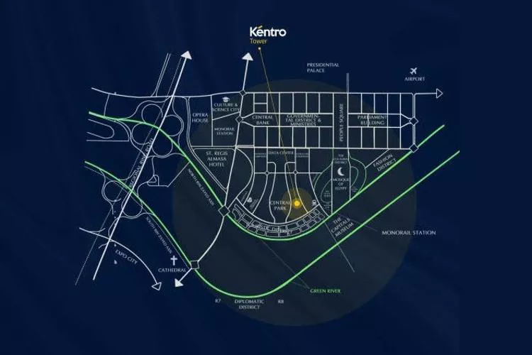 كينترو تاور العاصمة الإدارية master plan