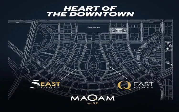 Q East Tower New Capital master plan