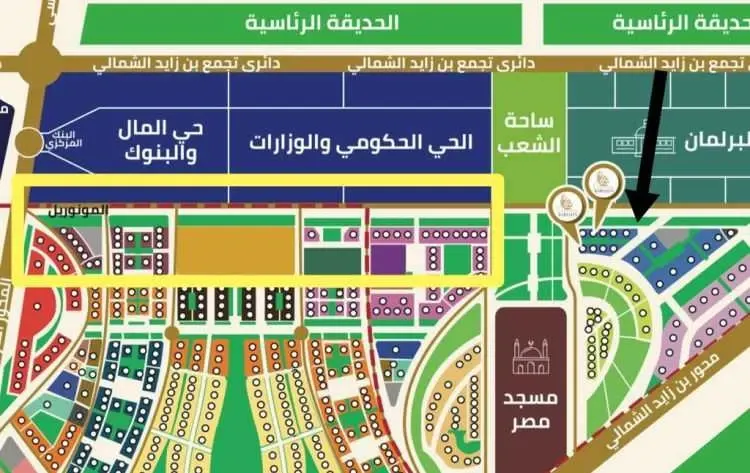 Senator New Capital master plan