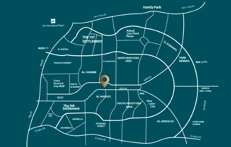بريميم بيزنس القاهرة الجديدة master plan