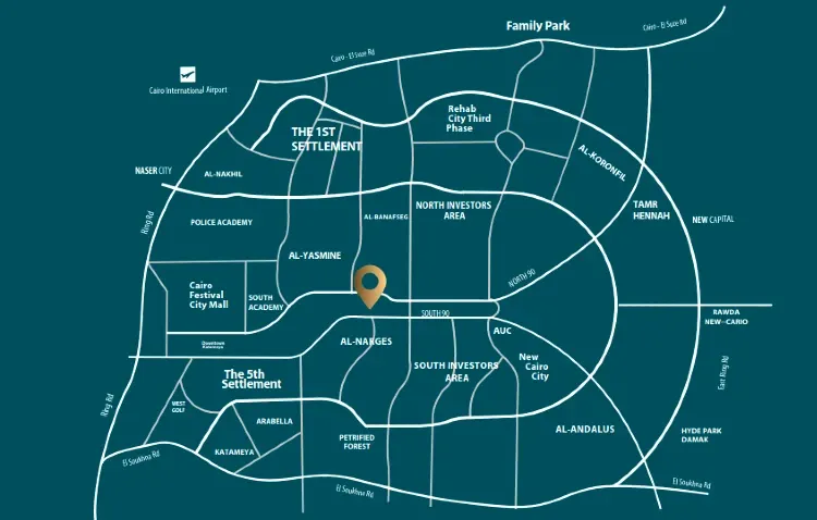 Premium Business New Cairo master plan