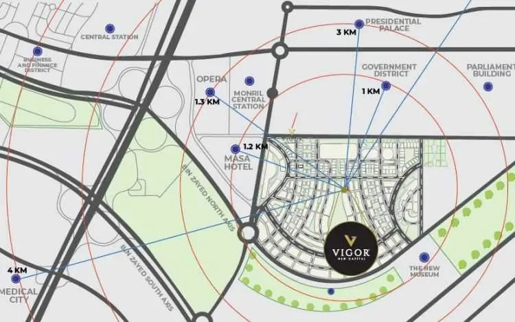 Vigor New Capital master plan