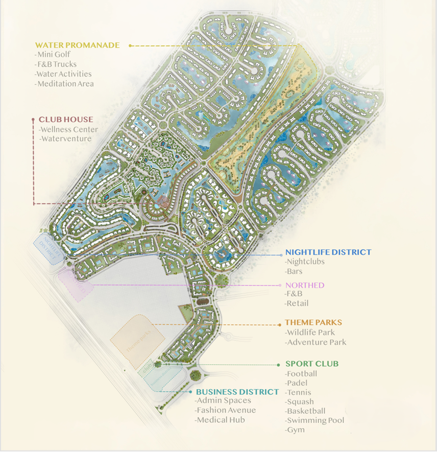 مجموعة زهرة مرشدي master plan