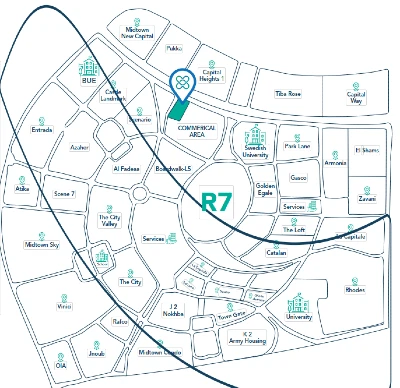 ميدايكون العاصمة الإدارية master plan