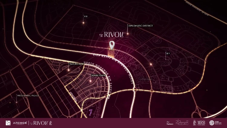 مول ريفولي العاصمة الإدارية master plan