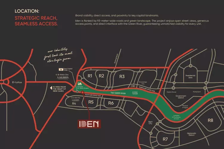 Mall Iden New Capital master plan