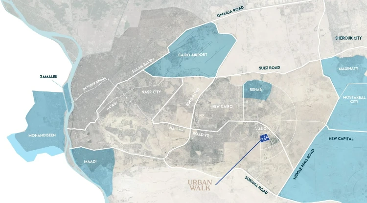 Mall ATOM New Cairo master plan