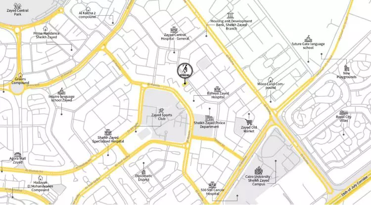 49 Zed49 Mall Sheikh Zayed master plan