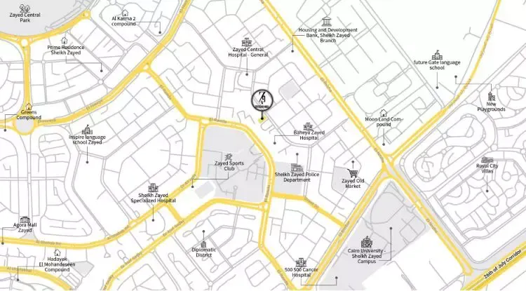 49 Zed49 Mall Sheikh Zayed master plan