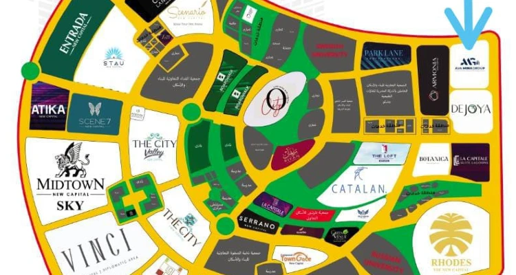 Compound Oro New Capital master plan
